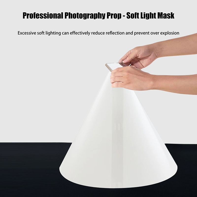Photography Lighting For Jewelry - Stożkowy dyfuzor Rekwizyty fotograficzne Lekki softbox