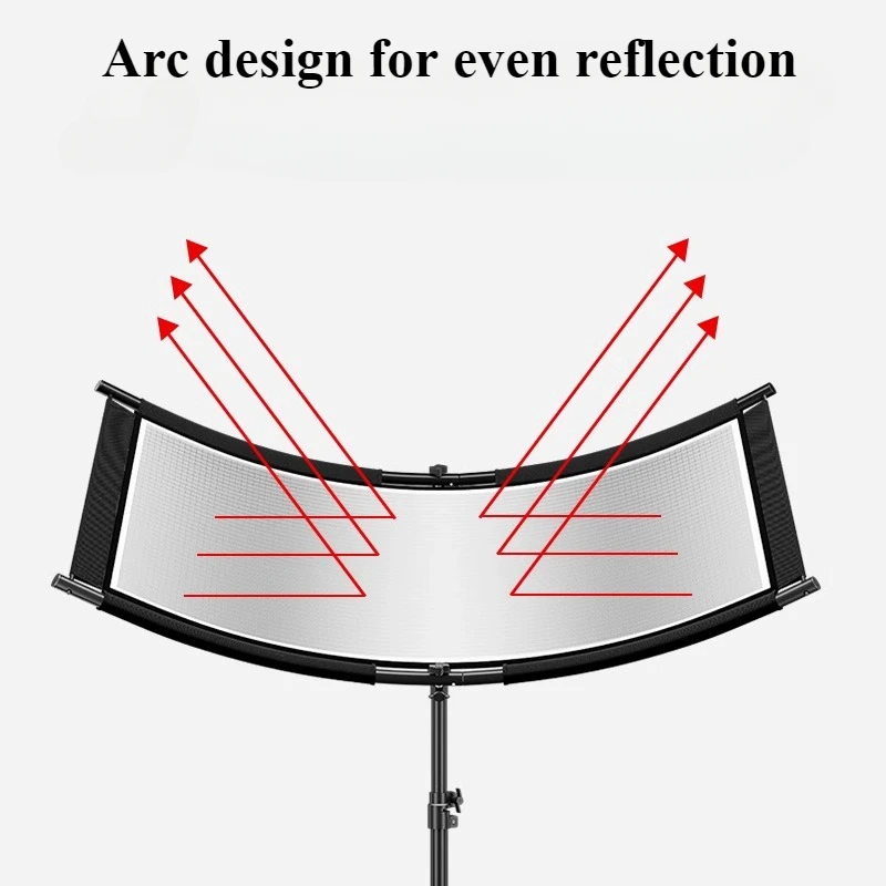 Photography Types Of Lighting - 4-kolorowy materiałowy reflektor typu U Składany