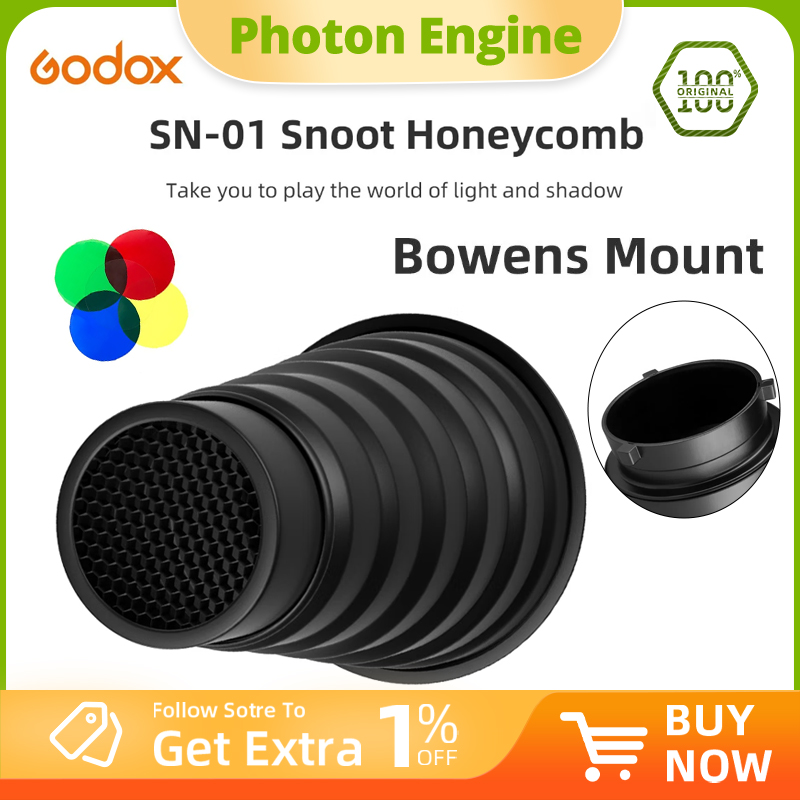 Photography Types Of Lighting - GODOX SN-01 Bowens duży snoot do