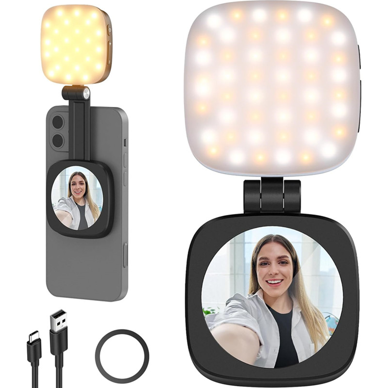 Photography Lighting Brands - Lampa Selfie Magnetyczna 2 w 1