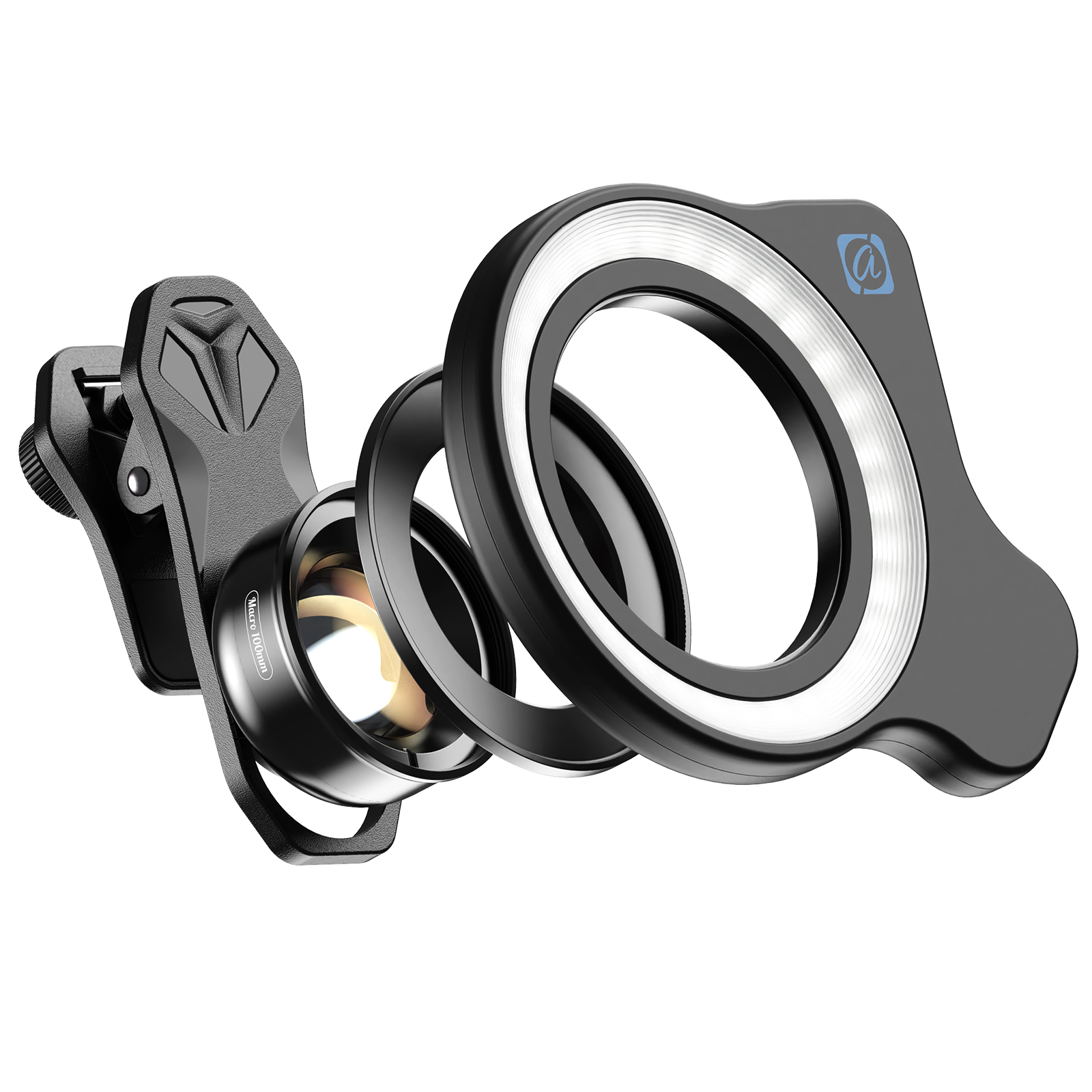 Photography Lighting For Jewelry - APEXEL 10-20X Regulowany Obiektyw Makro do