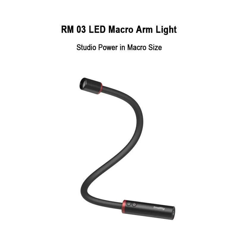 Photography Lighting For Jewelry - Lampa LED do makrofotografii BrandSmallRig RM-03,