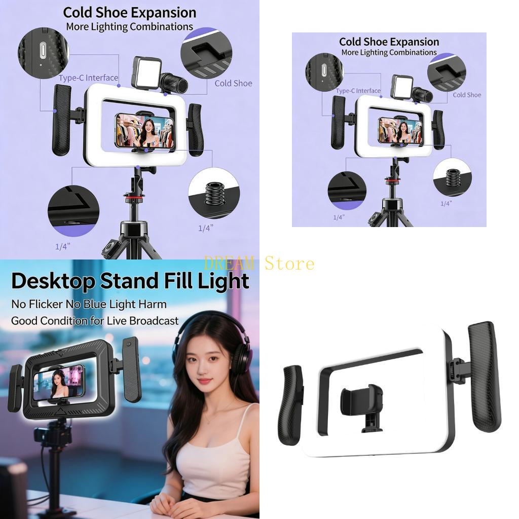 Photography Lighting Handheld - Ręczna przenośna latarka 360 stopni z