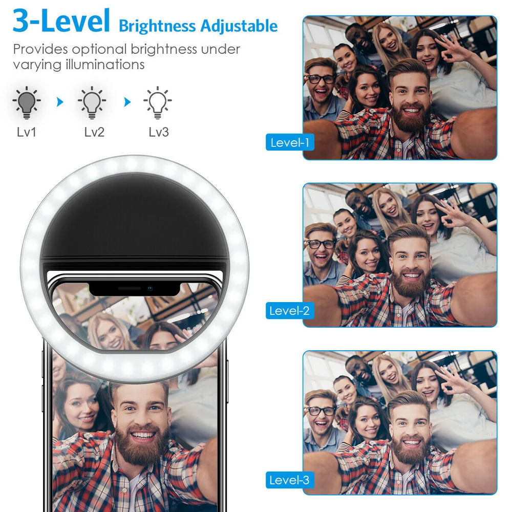 Akumulatorowa lampka selfie z  – Photography Lighting Handheld recenzja i cena