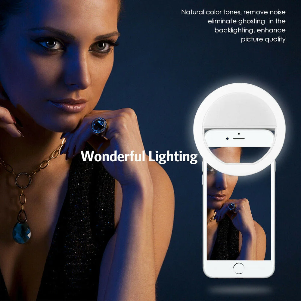 Akumulatorowa lampka selfie z  – Photography Lighting Handheld recenzja i cena