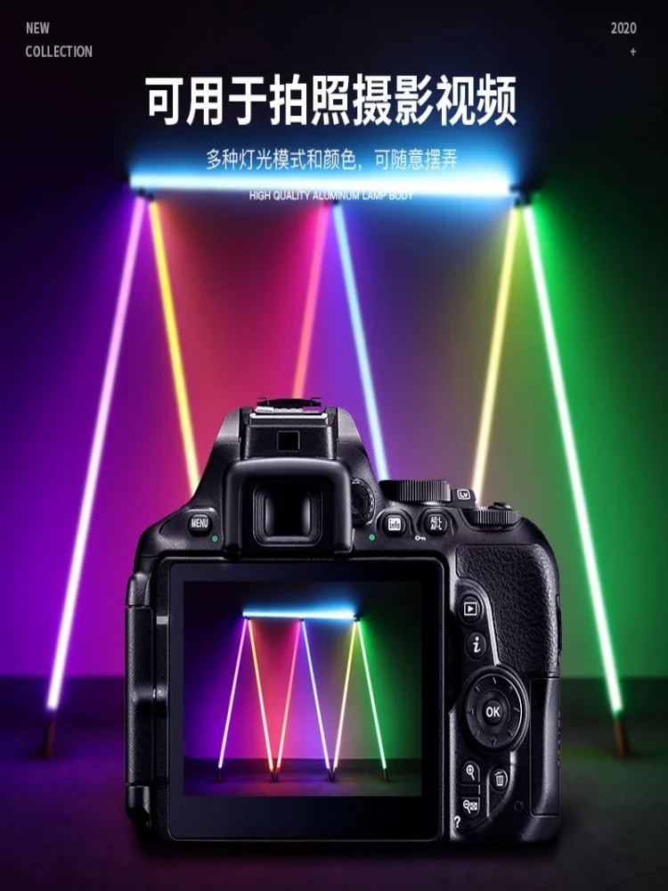 Lampa LED do ładowania, koloro – Photography Lighting Composition recenzja i cena