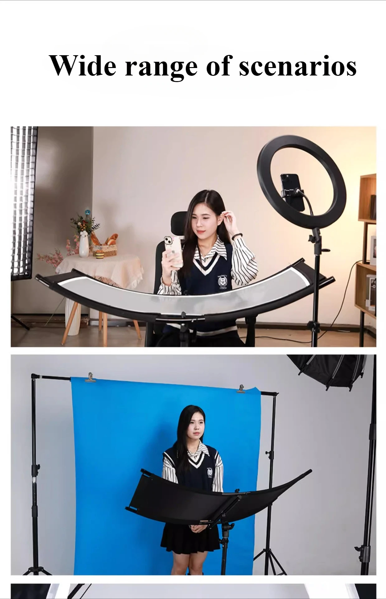 4-kolorowy materiałowy reflekt – Photography Types Of Lighting recenzja i cena