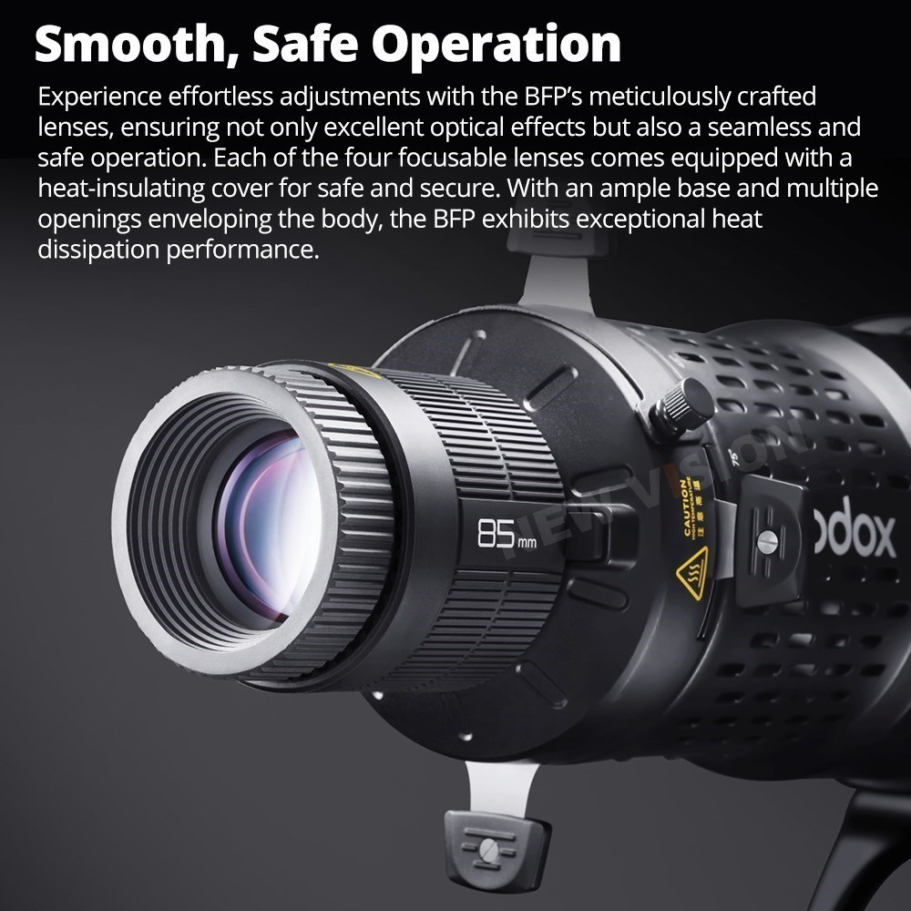 Godox BLP/BFP Adapter Projekcy – Fresnel Lens Attachment recenzja i cena