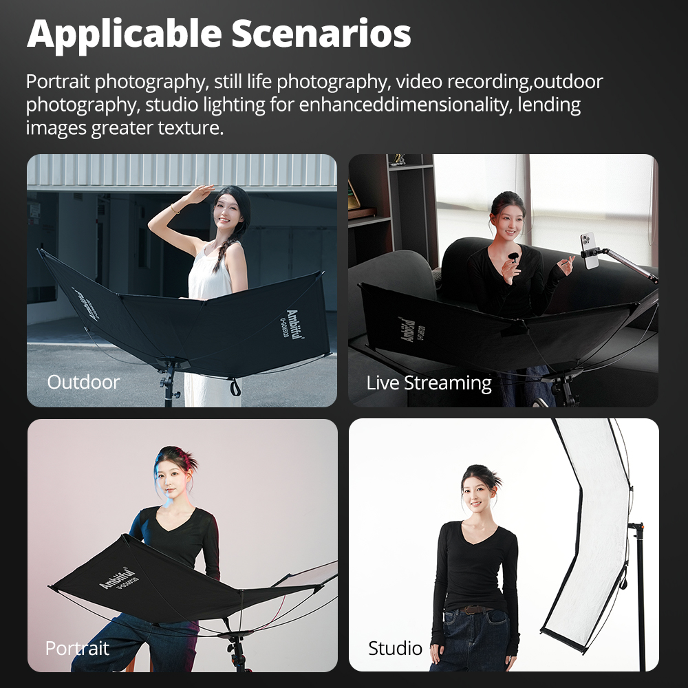 AMBITFUL 3w1 Dyfuzor Światła T – Photography Types Of Lighting recenzja i cena