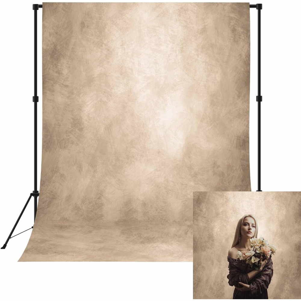Beżowe tła fotograficzne, krem – Photography Lighting For Headshots recenzja i cena