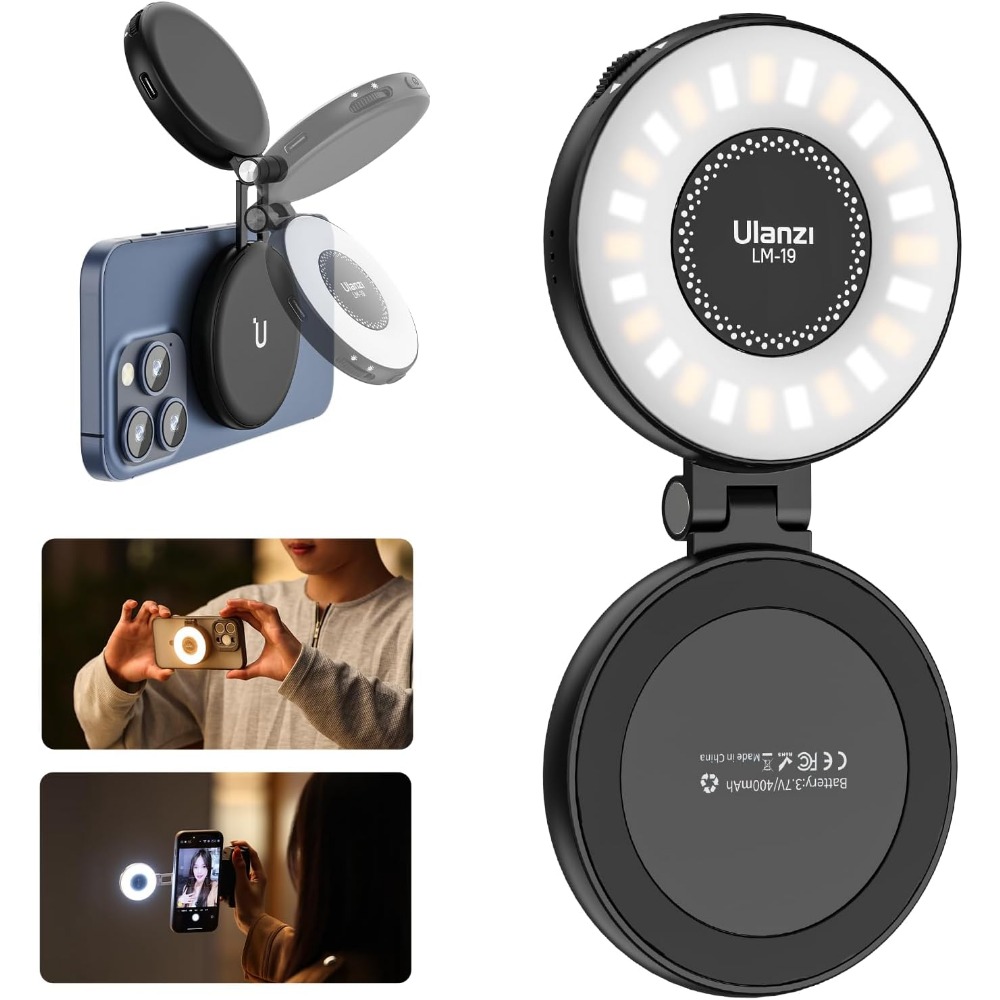 Magnetyczna lampa LED do selfi – Photography Lighting Brands recenzja i cena