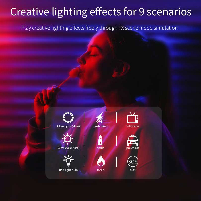Przenośna lampa LED RGB do fot – Photography Lighting Handheld recenzja i cena