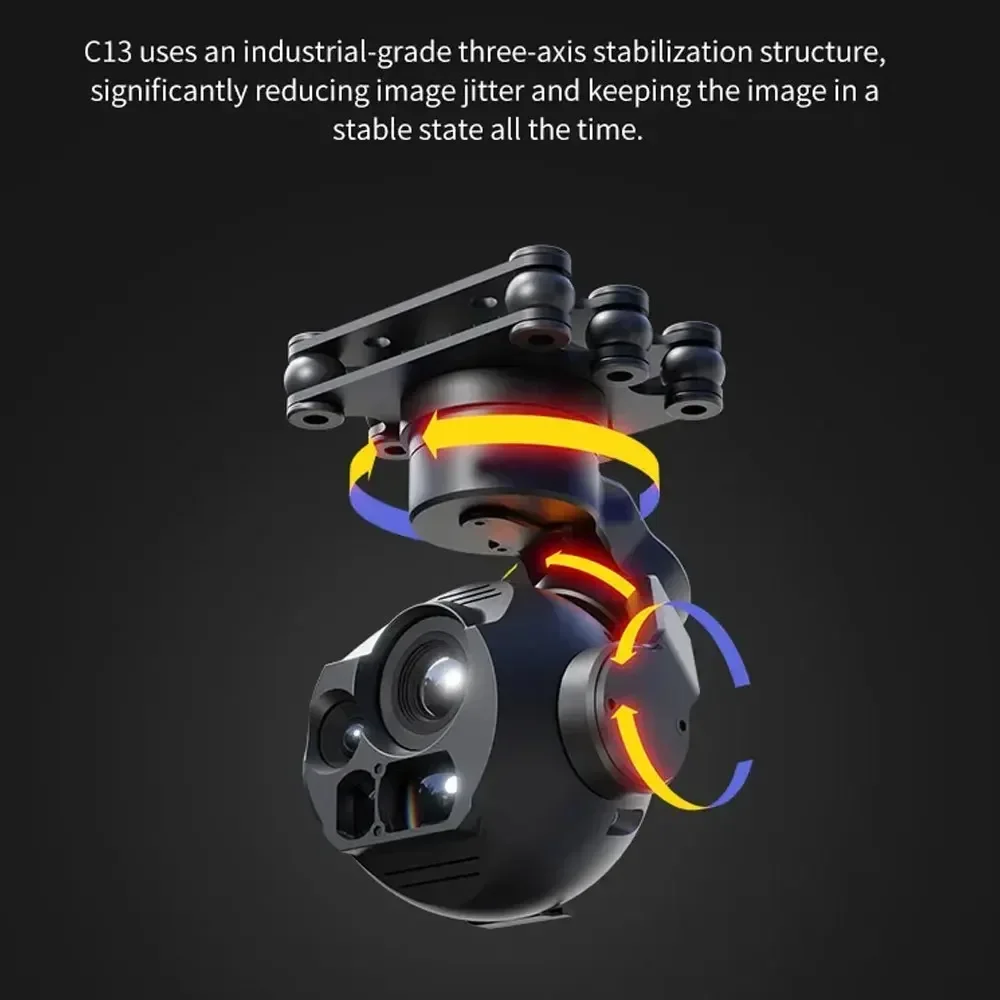 Kamera gimbalowa Skydroid C13  – Photography Lighting Composition recenzja i cena