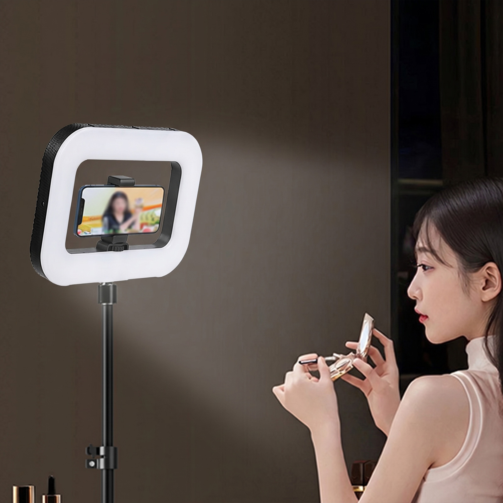 Przenośna lampa do selfie, wie – Photography Lighting Handheld recenzja i cena
