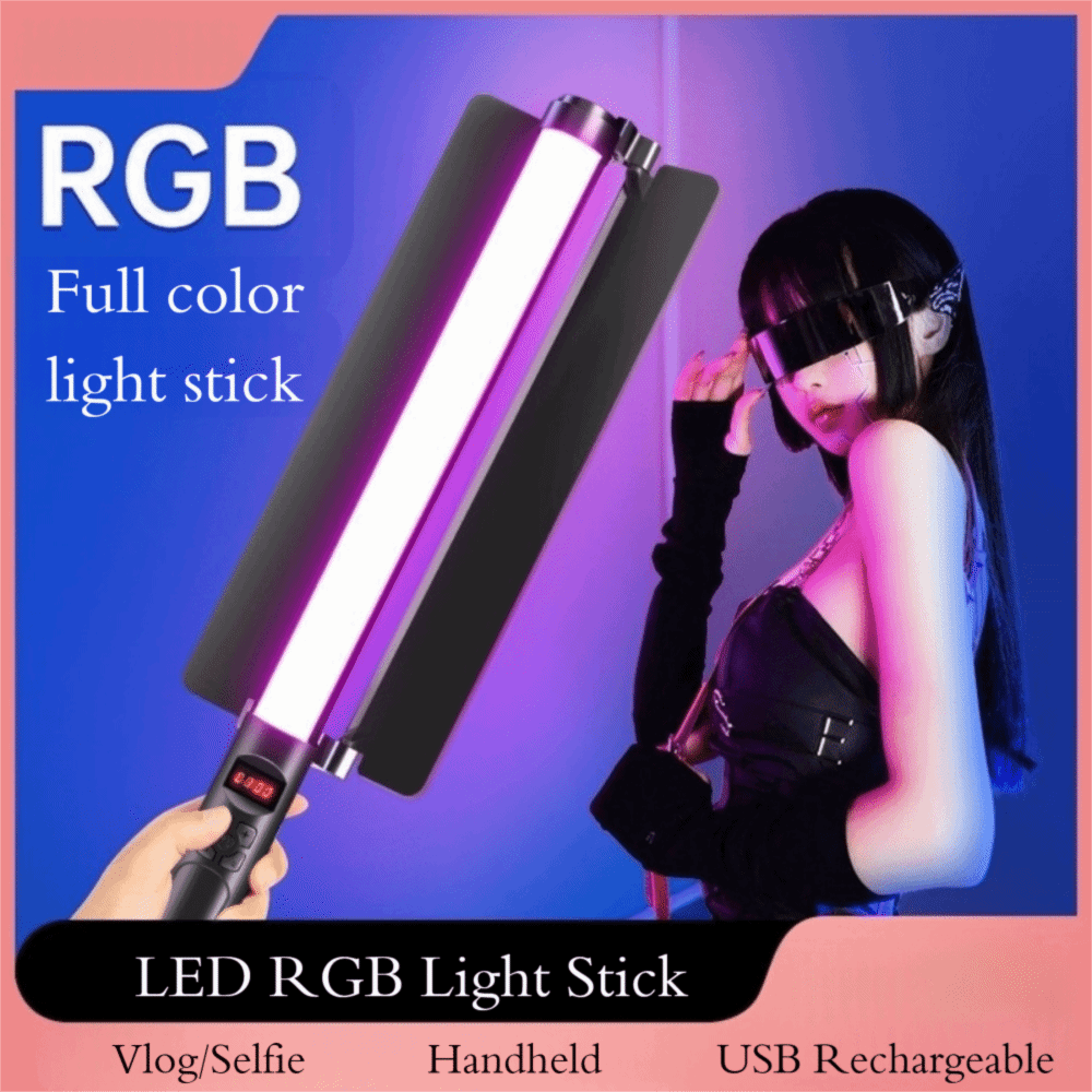 Ręczny LED RGB Light Stick Kol – Photography Lighting Handheld recenzja i cena