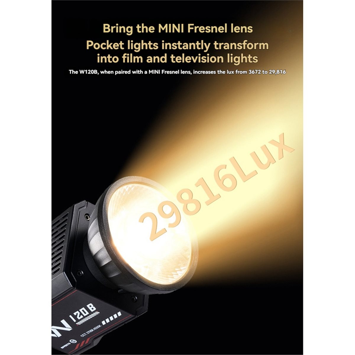 A49T -80 Mini Soczewka Fresnel – Fresnel Lens Attachment recenzja i cena