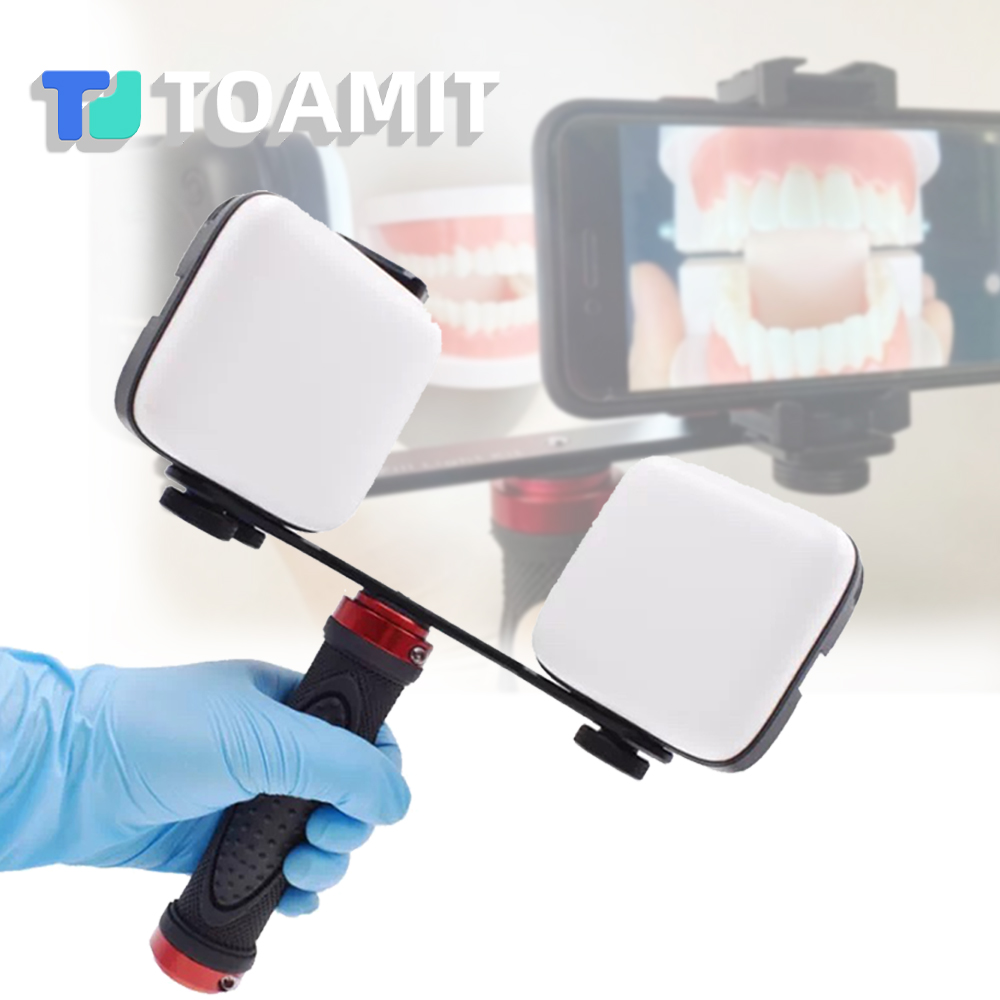 Lampa do fotografii stomatolog – Photography Lighting Handheld recenzja i cena