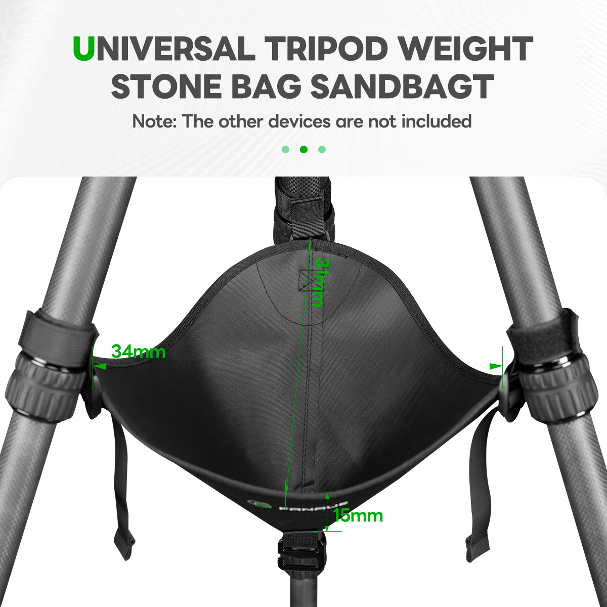 FANAUE Statyw Stone Bag Akceso – Photography Lighting Weight Bags recenzja i cena