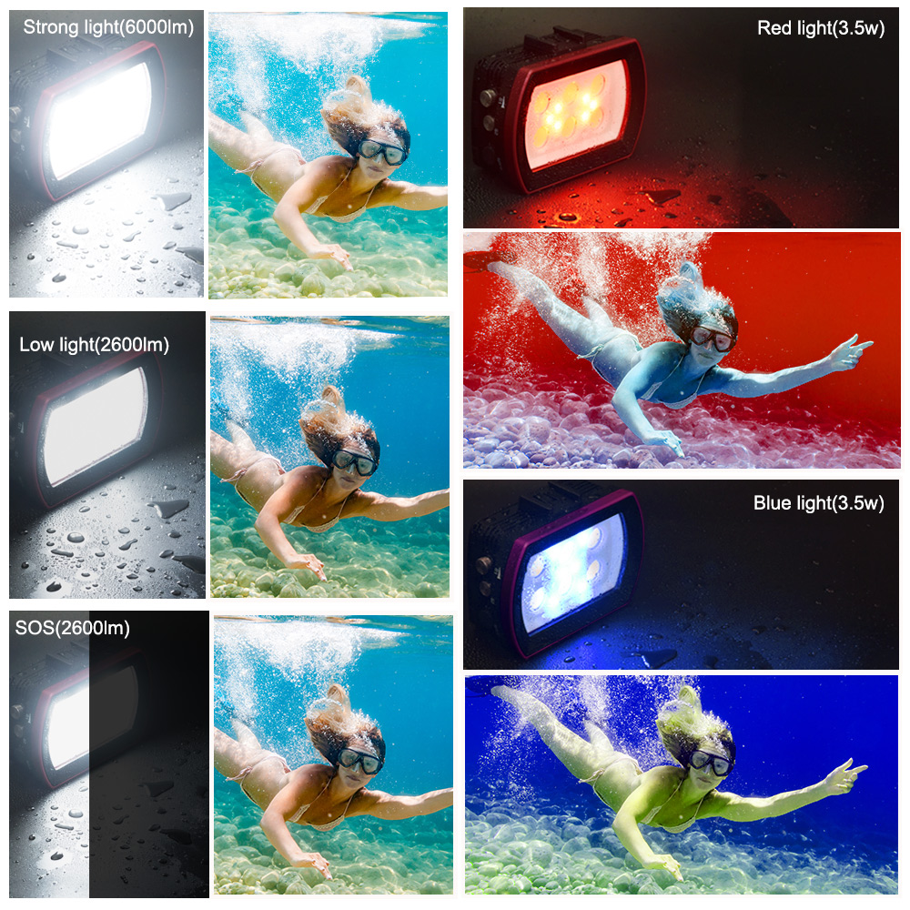 Seafrogs aluminium LED światło – Photography Lighting Brands recenzja i cena
