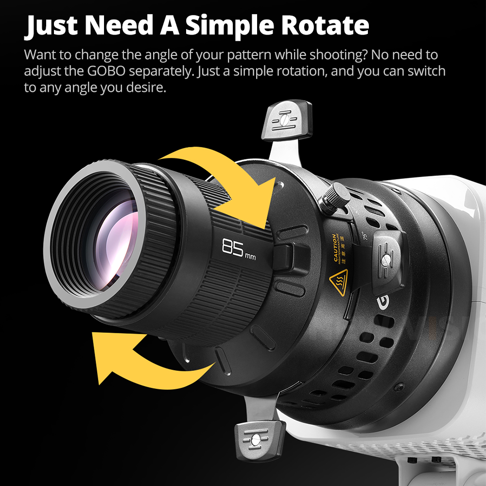 GODOX BP-SE LED Projektor Świa – Fresnel Lens Attachment recenzja i cena