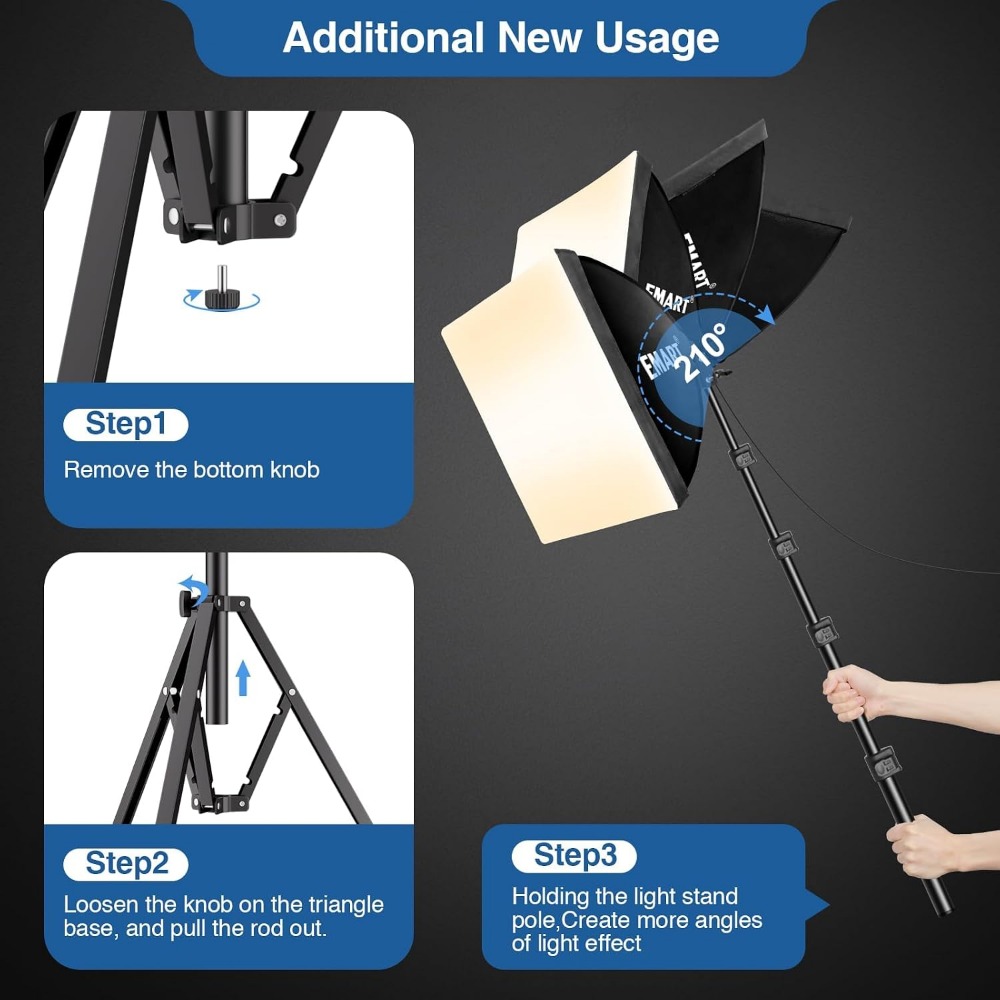 Zestaw oświetleniowy Soft Box  – Photography Lighting Brands recenzja i cena