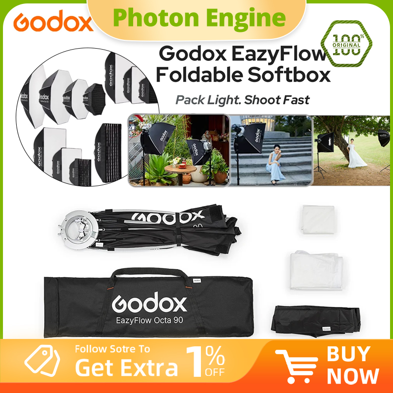 Seria Godox EazyFlow Składany  – Photography Lighting Handheld recenzja i cena